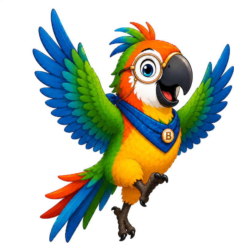 Bart jumping with both wings up